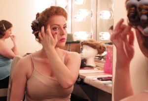 Former apprentice Abbie Cathcart prepares for Steel Magnolias (2017)