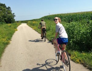 Enjoy the regional state bike trails