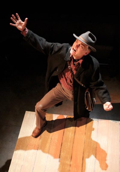 Ben Gorman as The Poet in An Iliad Ben Gorman as The Poet in An Iliad