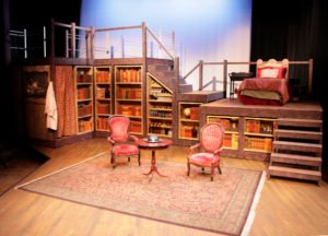 The set of Dracula Prince of Blood designed and built by Justin Hooper